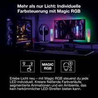 Osram Smart WiFi COB Magic RGB LED traka 5 m, s daljinskim upravljačem, COB tehnologija ravnomjernog svjetla, 35 W, IP20 3