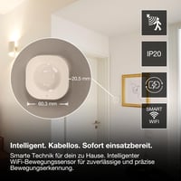 Osram SMART+ WiFi senzor pokreta, bez mogućnosti prigušivanja, IP20, bijeli, plastični 3