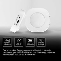 Osram SMART+ WiFi senzor pokreta, bez mogućnosti prigušivanja, IP20, bijeli, plastični 4