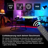 Osram SMART+ WiFi daljinski upravljač, punjiv putem USB-C priključka, crni, IP20 zaštita, za automatizaciju pametnog doma 5