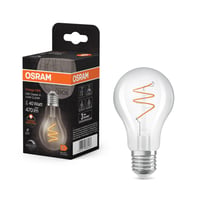 Osram Vintage 1906 Classic E27 LED žarulja 4,6W 470lm spiralni filament toplo bijela prigušiva prozirno staklo 60mm 2200K 1
