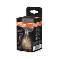 Osram Vintage 1906 Classic E27 LED žarulja 4,6W 470lm spiralni filament toplo bijela prigušiva prozirno staklo 60mm 2200K 4