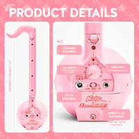 Otamatone Deluxe Kirby elektronikus zenei hangszer szintetizátor 4