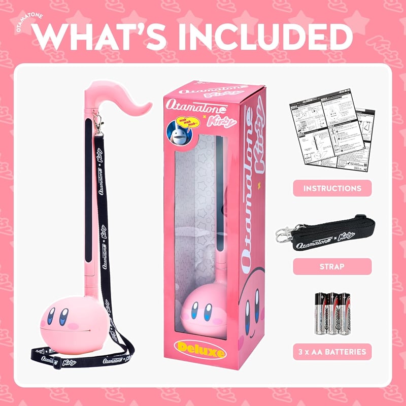Otamatone Deluxe Kirby elektronikus zenei hangszer szintetizátor