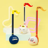 Otamatone Ninja Elektronikus Hangszer - Hordozható Szintetizátor Gyerekeknek és Felnőtteknek - Kreatív Zenei Játék Érintésérzékeny Felülette 7