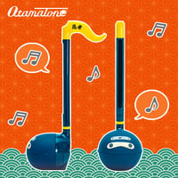 Otamatone Ninja Elektronikus Hangszer - Hordozható Szintetizátor Gyerekeknek és Felnőtteknek - Kreatív Zenei Játék Érintésérzékeny Felülette 2