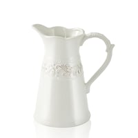 OTARTU keramička vaza s drškom - bijela - 22 cm 1