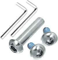 OTFAITP M8 csavarok 24-120 mm csere kerekekhez gyermek rúgó rollátorhoz és kerekesszékhez összecsukható asztal szék javításhoz 1