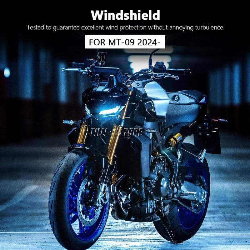 Otilli Yamaha MT-09 2024 szélvédő windscreen füst szín