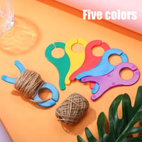 OTKARXUS 20db vegyes színű fonaltekercs szövés horgolás kötés szervezőhöz - Colourful 5