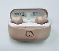 Căști wireless pentru copii OTL Technologies Hello Kitty Bluetooth 5.0 cu carcasă de încărcare, roz 5