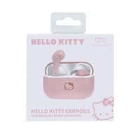 Căști wireless pentru copii OTL Technologies Hello Kitty Bluetooth 5.0 cu carcasă de încărcare, roz 1