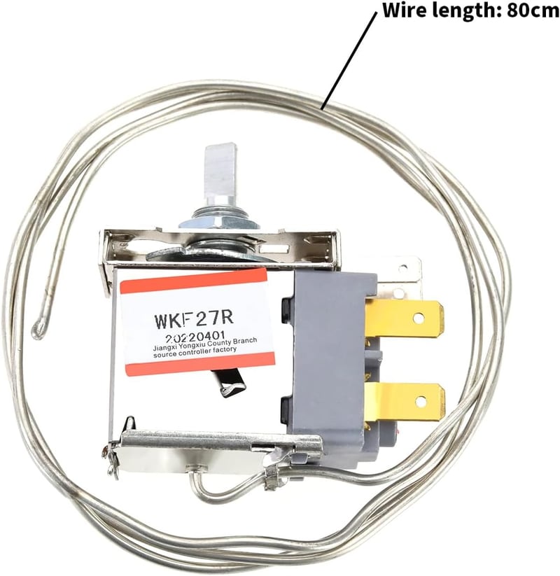 OTOTEC Hűtőszekrény Termosztát 2 Pin Hőmérséklet Szabályozó WKF-27R WPF-22G