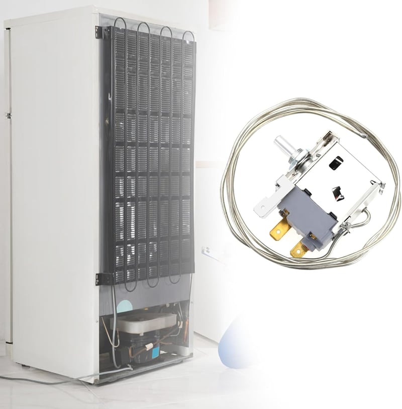 OTOTEC Hűtőszekrény Termosztát 2 Pin Hőmérséklet Szabályozó WKF-27R WPF-22G