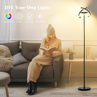 OTREN LED Álló Lámpa RGB Dimmer Távirányítóval 182cm 4