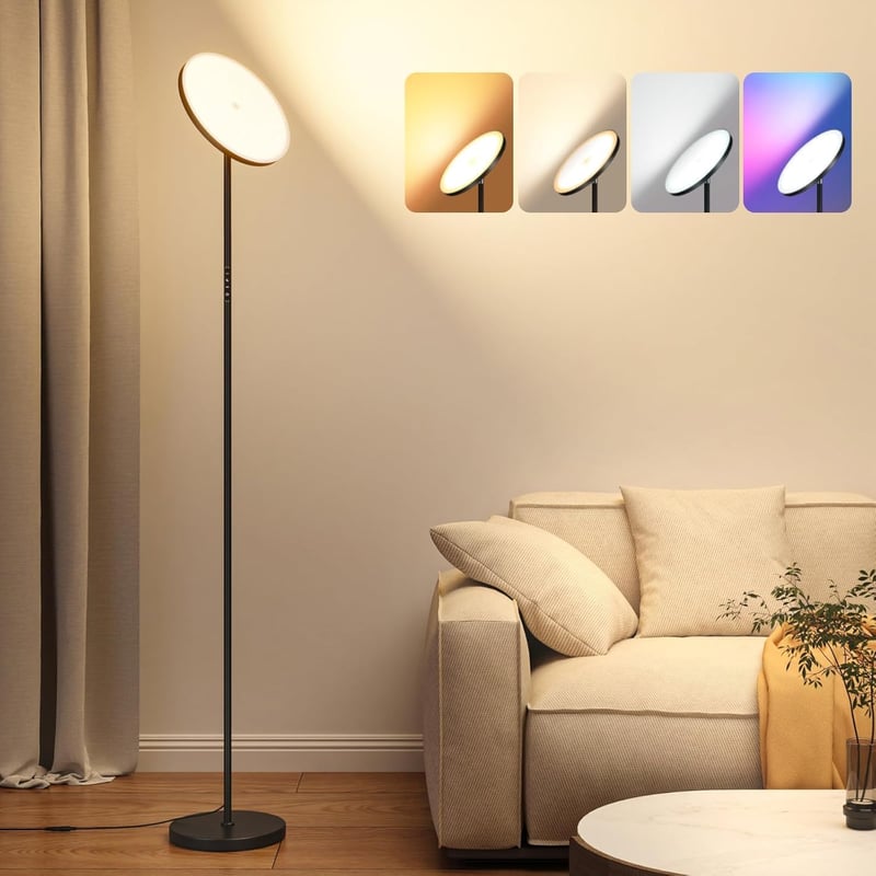 OTREN LED állólámpa 36W dimmelhető távirányítóval és érintésvezérléssel