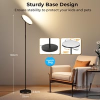 OTREN LED állólámpa 36W dimmelhető távirányítóval és érintésvezérléssel 5