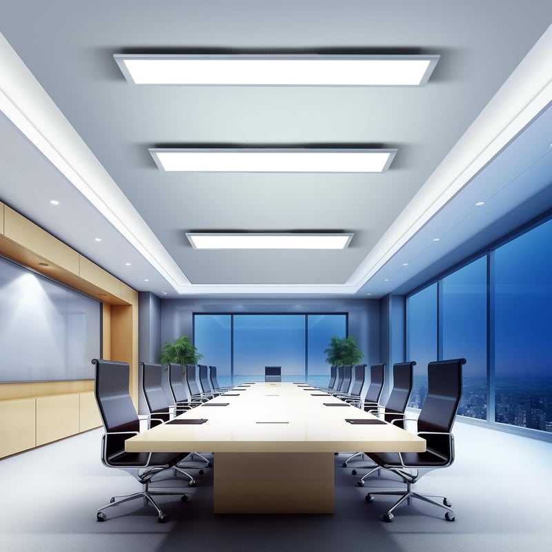OTREN LED Mennyezeti Panel Lámpa 120x30 cm, 40W Szabályozható Fényerő, 2800K-6000K Távirányítóval, Ultralapos Ezüst Világítás Nappaliba, Kon