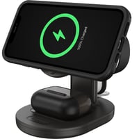 Nabíjacia stanica OtterBox 3 v 1 s MagSafe na bezdrôtové nabíjanie pre iPhone, AirPods Pro a Apple Watch, so silným magnetickým uchytením, čierna 8