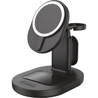 Nabíjacia stanica OtterBox 3 v 1 s MagSafe na bezdrôtové nabíjanie pre iPhone, AirPods Pro a Apple Watch, so silným magnetickým uchytením, čierna 6