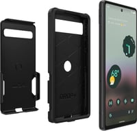 Puzdro OtterBox Commuter Series pre Google Pixel 6A – tenké, nárazuvzdorné, vhodné do vrecka, odolné voči prachu, čierne 3