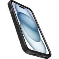 Obal OtterBox Commuter pre iPhone 17, 16, 15, 14, 13, nárazuvzdorný ochranný kryt, testovaný podľa vojenských noriem (3x MIL-STD), čierny 3