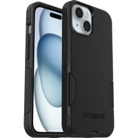 Obal OtterBox Commuter pre iPhone 17, 16, 15, 14, 13, nárazuvzdorný ochranný kryt, testovaný podľa vojenských noriem (3x MIL-STD), čierny 1