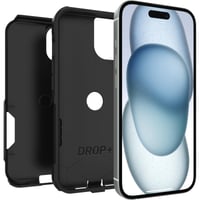 Obal OtterBox Commuter pre iPhone 17, 16, 15, 14, 13, nárazuvzdorný ochranný kryt, testovaný podľa vojenských noriem (3x MIL-STD), čierny 4