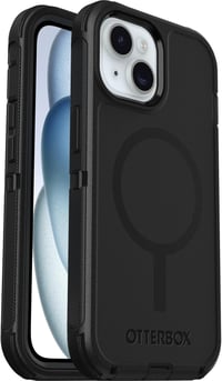OtterBox Defender Series MagSafe iPhone 15/14/13 ütésálló védőtok fekete - iPhone 16e / 15 / 14 / 13, black, Defender MagSafe 4