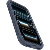 Husă OtterBox Defender Series Pro XT Clear MagSafe pentru iPhone 17 Pro, rezistentă la șocuri, testată conform standardelor militare, transparent/albastru 3