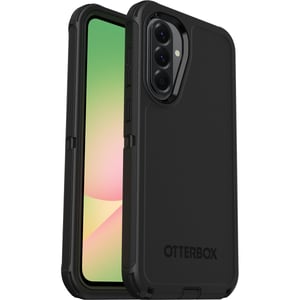 Husă OtterBox Defender pentru Samsung Galaxy A56 5G, carcasă de protecție neagră rezistentă la șocuri cu protecție avansată