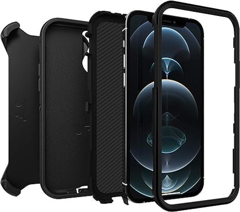 OtterBox Defender Ütésálló Védőtok - Erős Védelmi Szint - iPhone 12/iPhone 12 Pro
