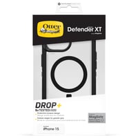 Husă OtterBox Defender XT MagSafe pentru iPhone 17e/16e/15/14/13, transparent/negru 5