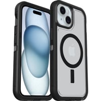 Husă OtterBox Defender XT MagSafe pentru iPhone 17e/16e/15/14/13, transparent/negru 1