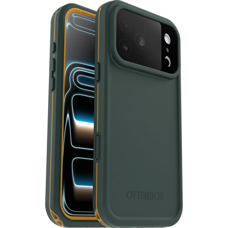 Husă OtterBox FRĒ MagSafe pentru iPhone 17 Pro Max - Husă de protecție rezistentă la apă, culoare verde