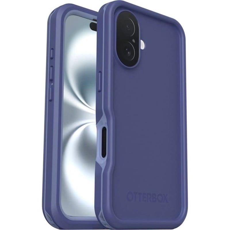 Puzdro OtterBox Frē Series MagSafe pre iPhone 16, vodotesné (IP68), so vstavanou ochranou obrazovky – fialové