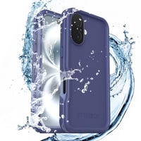 Puzdro OtterBox Frē Series MagSafe pre iPhone 16, vodotesné (IP68), so vstavanou ochranou obrazovky – fialové 2