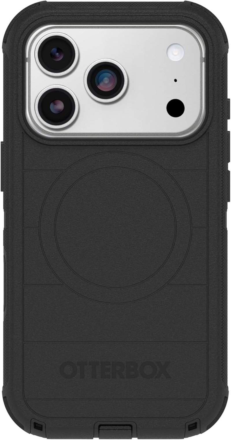OtterBox iPhone 17 Pro Defender Pro Series tok fekete, erős és tartós