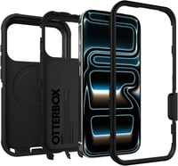 OtterBox iPhone 17 Pro Defender Pro Series tok fekete, erős és tartós 4