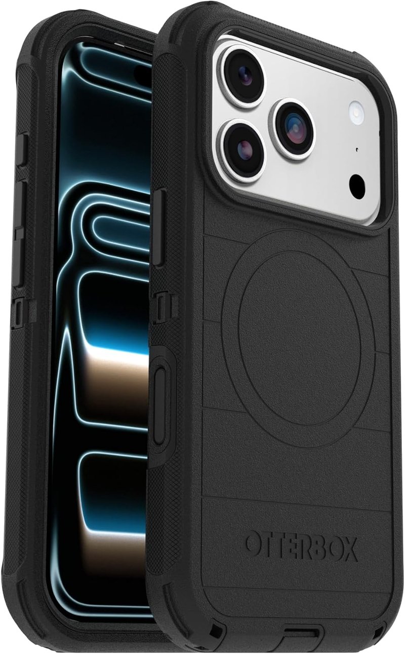 OtterBox iPhone 17 Pro Defender Pro Series tok fekete, erős és tartós