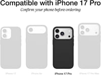 OtterBox iPhone 17 Pro Defender Pro Series tok fekete, erős és tartós 2