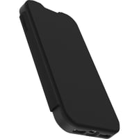Puzdro OtterBox React Folio MagSafe pre iPhone 17 Pro, priehľadná/čierna farba, magnetické knižkové puzdro 5