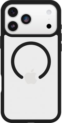 OtterBox React Series MagSafe tok iPhone 17 Pro Max készülékhez, ultravékony, katonai szabvány - átlátszó/fekete 2