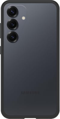 OtterBox React Samsung Galaxy S25 tok, ütésálló, vékony, katonai szintű védelemmel - Galaxy S25, Transparent/Black 2