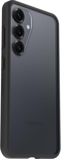 OtterBox React Samsung Galaxy S25 tok, ütésálló, vékony, katonai szintű védelemmel - Galaxy S25, Transparent/Black 4