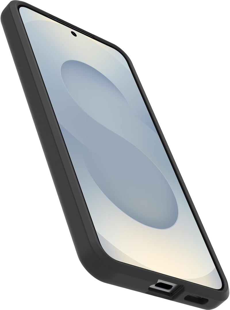 OtterBox React Samsung Galaxy S25 tok, ütésálló, vékony, katonai szintű védelemmel - Galaxy S25, Transparent/Black