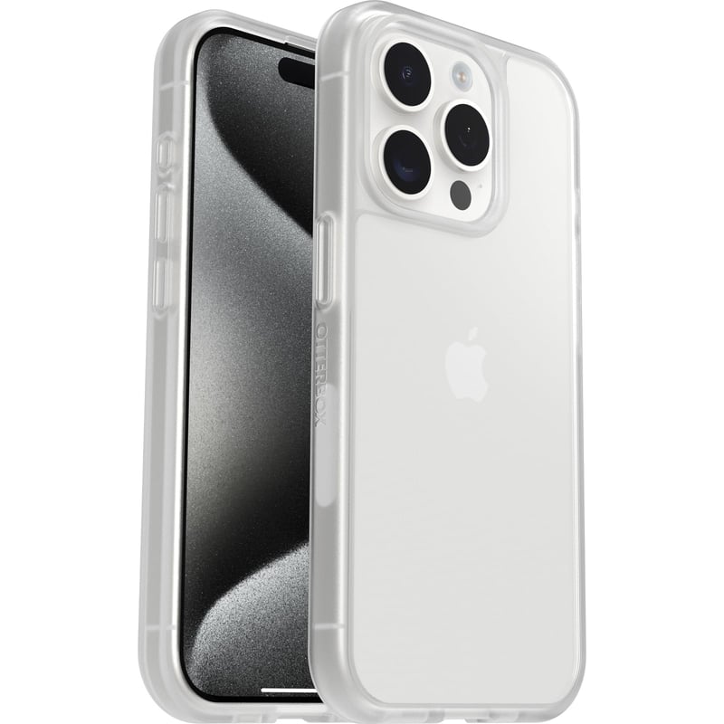 Puzdro OtterBox Sleek pre iPhone 15 Pro – priehľadné, nárazuvzdorné, tenké, ochranné puzdro spĺňajúce vojenské normy