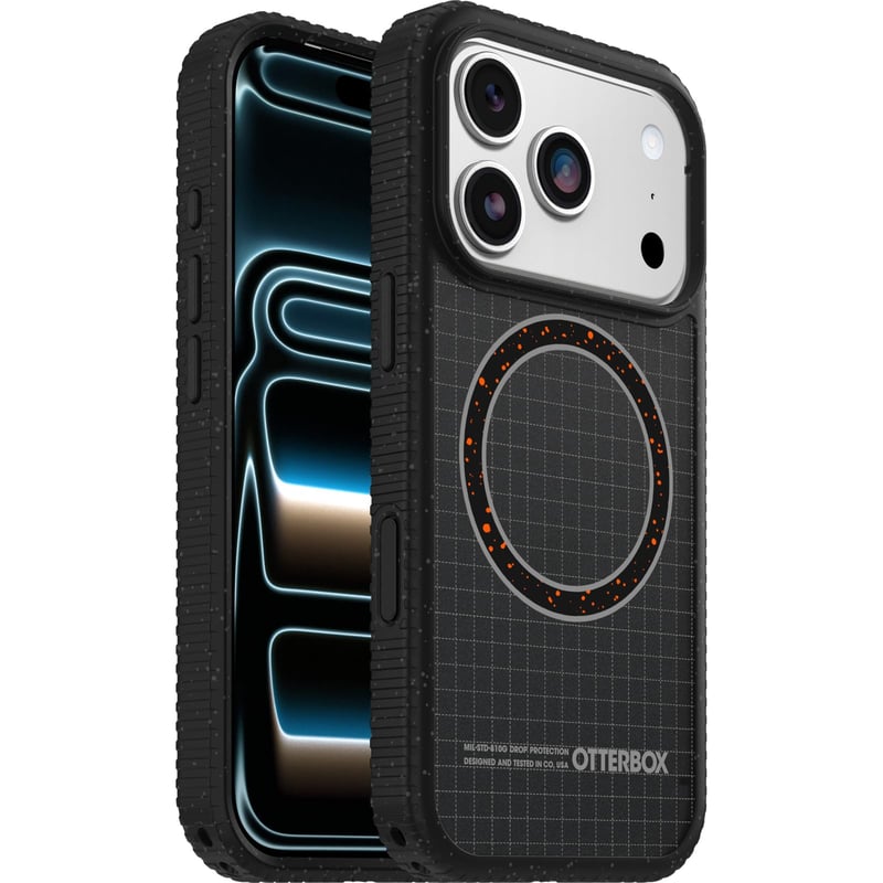 Obal OtterBox Sole MagSafe pre iPhone 17 Pro, čierny – nárazuvzdorný ochranný kryt kompatibilný s MagSafe nabíjaním