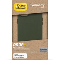 Kryt OtterBox Symmetry Cactus Leather s MagSafe pre iPhone 15 Plus – zelený 5