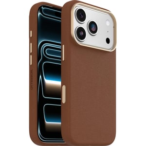 OtterBox Symmetry maska od kaktus kože s MagSafe podrškom za iPhone 17 Pro, smeđa